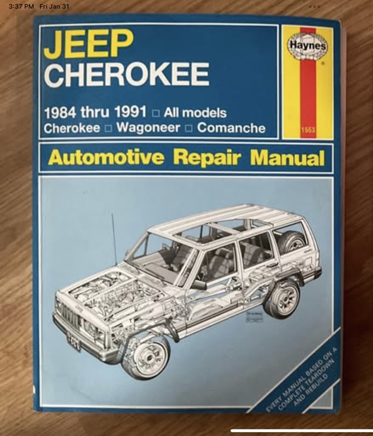 JEEP 84-91 HAYNES MANUAL