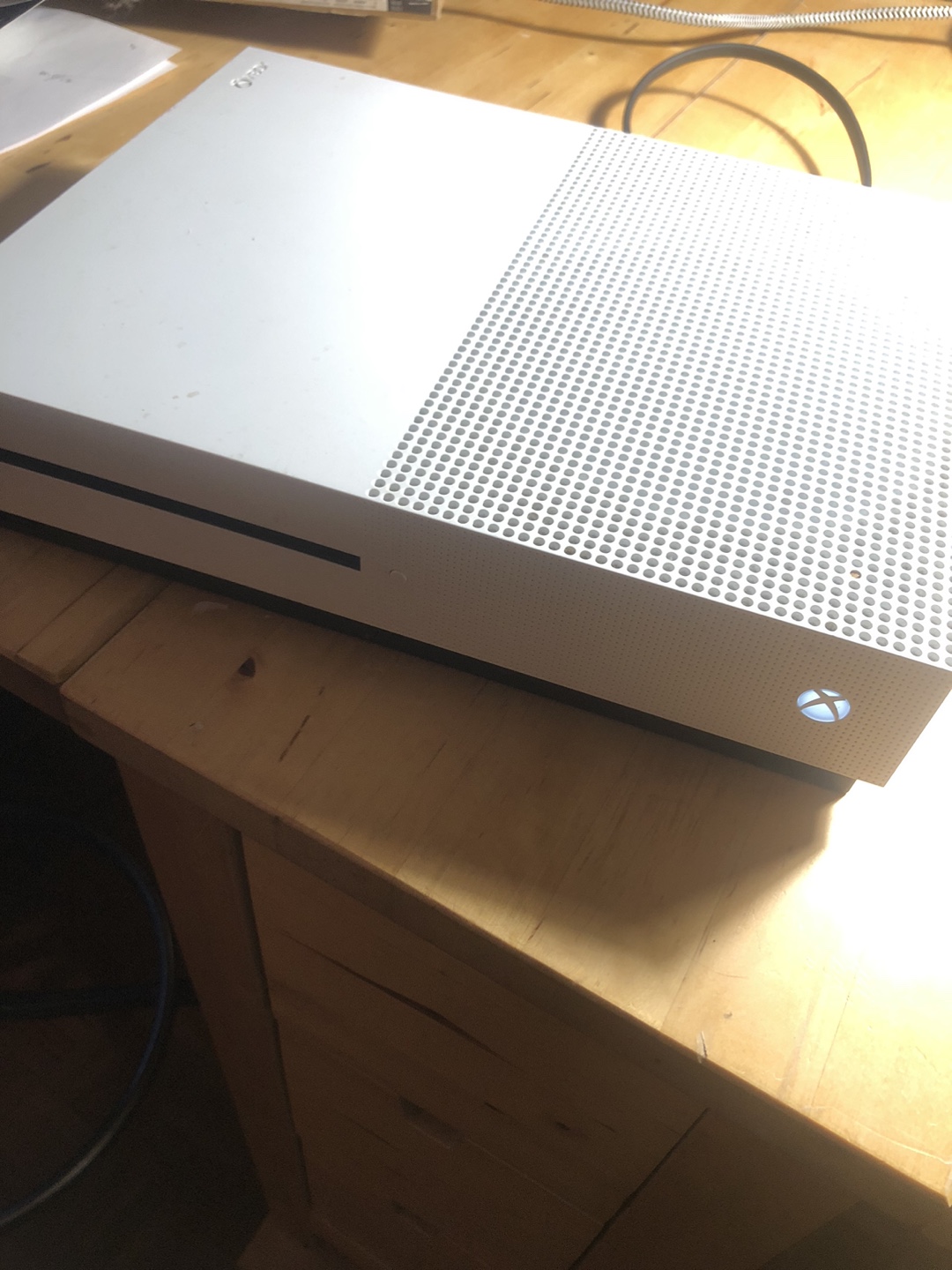 Xbox One S Console and Controller - White