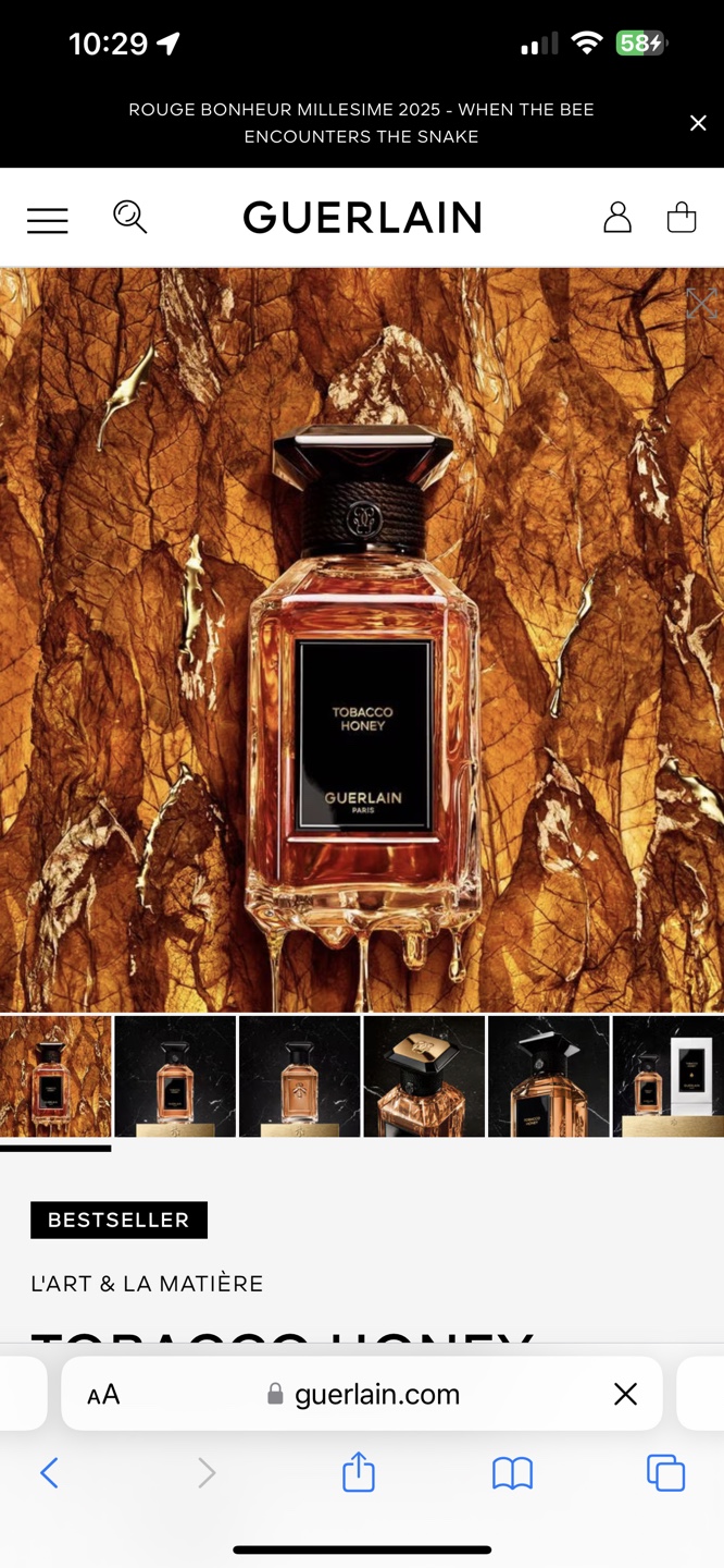 Guerlain Tobacco Honey Perfume