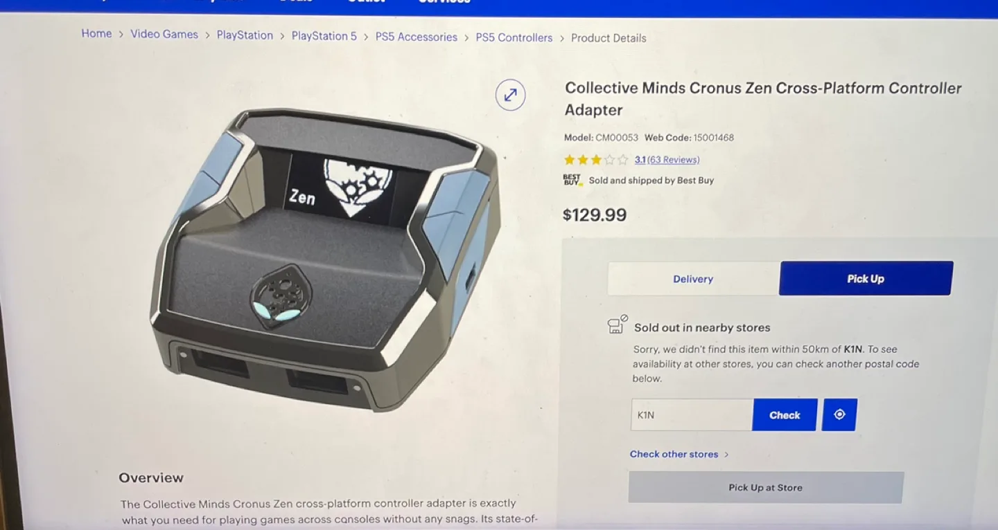 Cronus Zen Cross-Platform Controller Adapter (New) image indicator(2)