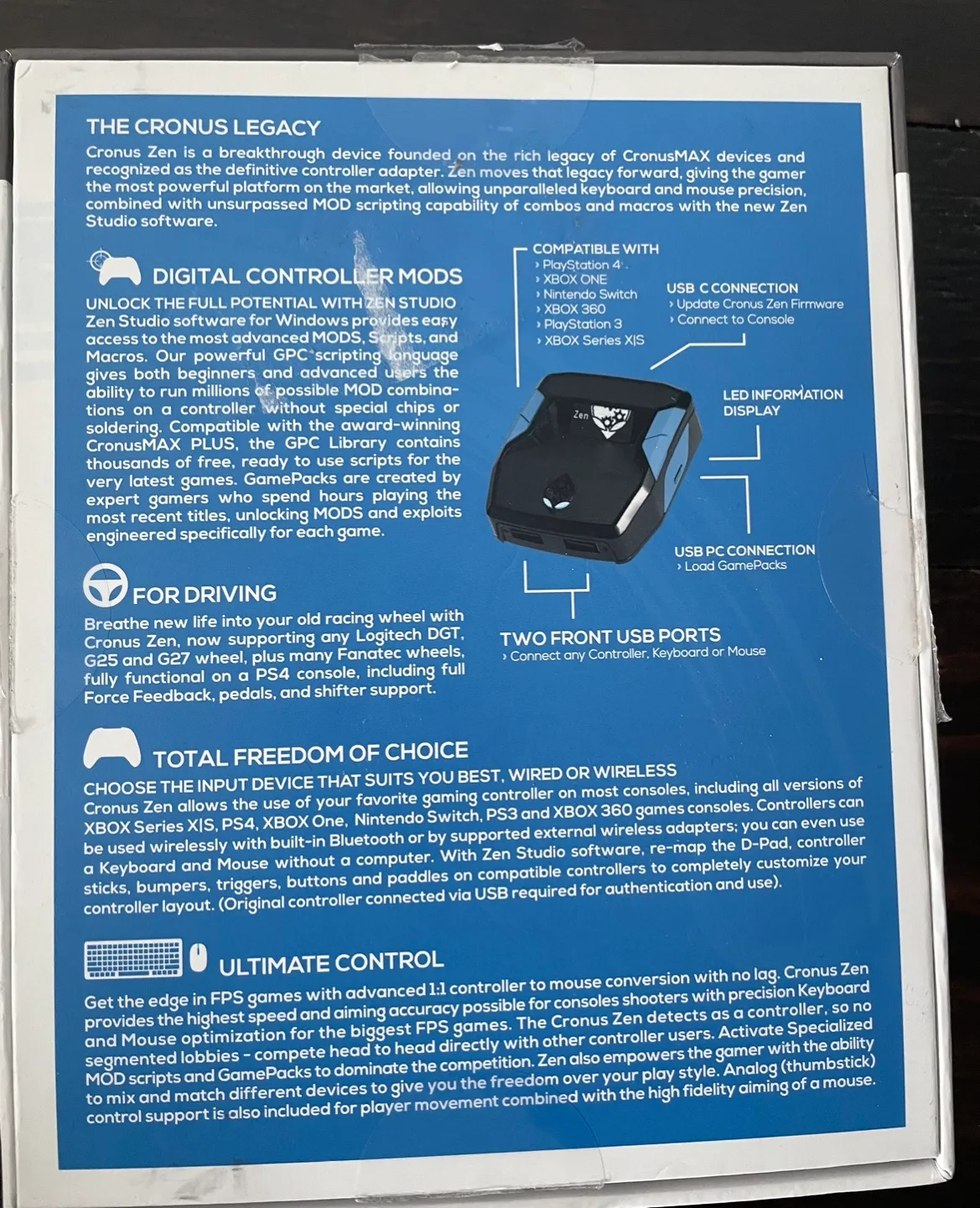 Cronus Zen Cross-Platform Controller Adapter (New) image indicator(3)