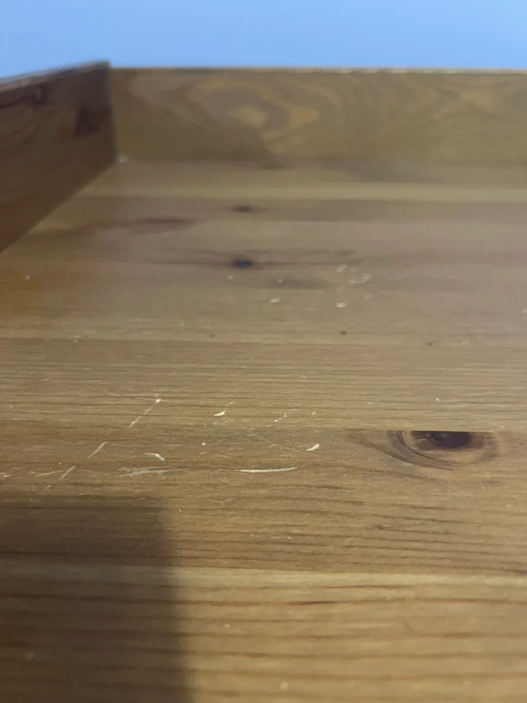 IKEA Solid Pine 3-Piece Bedroom Set: Wardrobe, Chest,Tallboy image indicator(8)