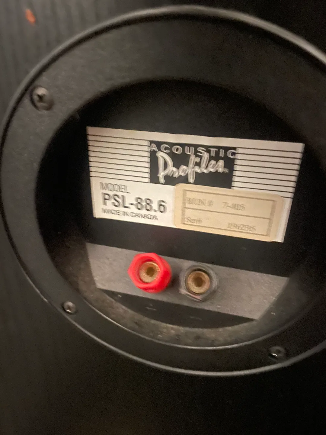 Acoustic Profile PSL-88.6 Speakers image indicator(3)