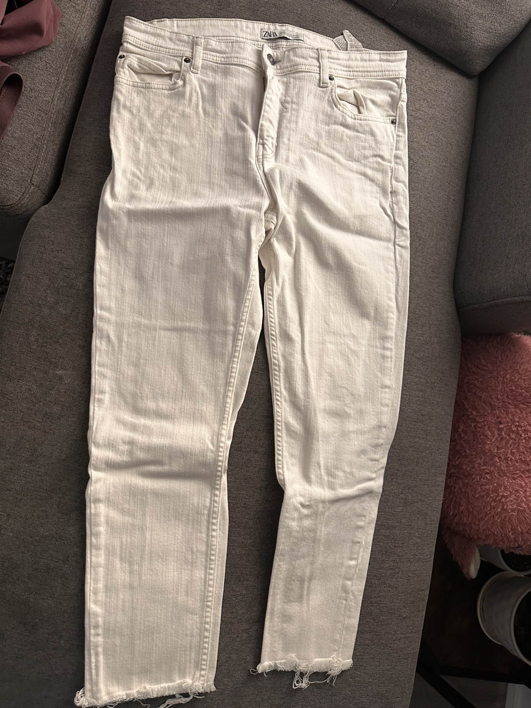 Zara Off-White Jeans MALE M size