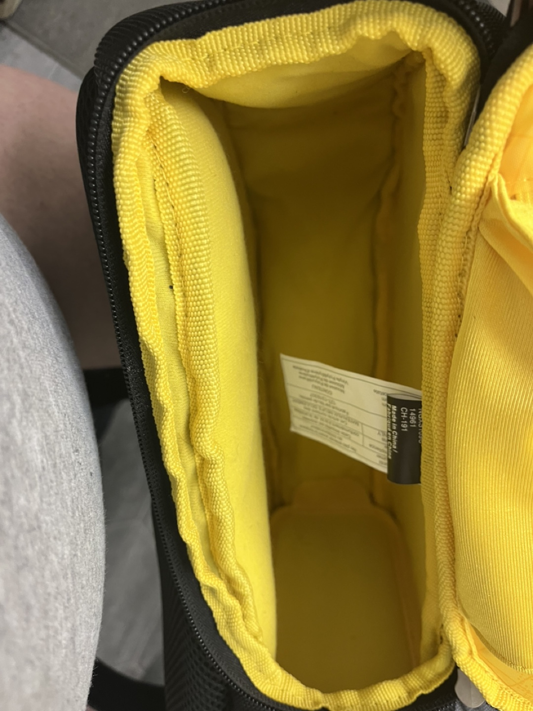 Yellow and Black Camera Bag - photo 4