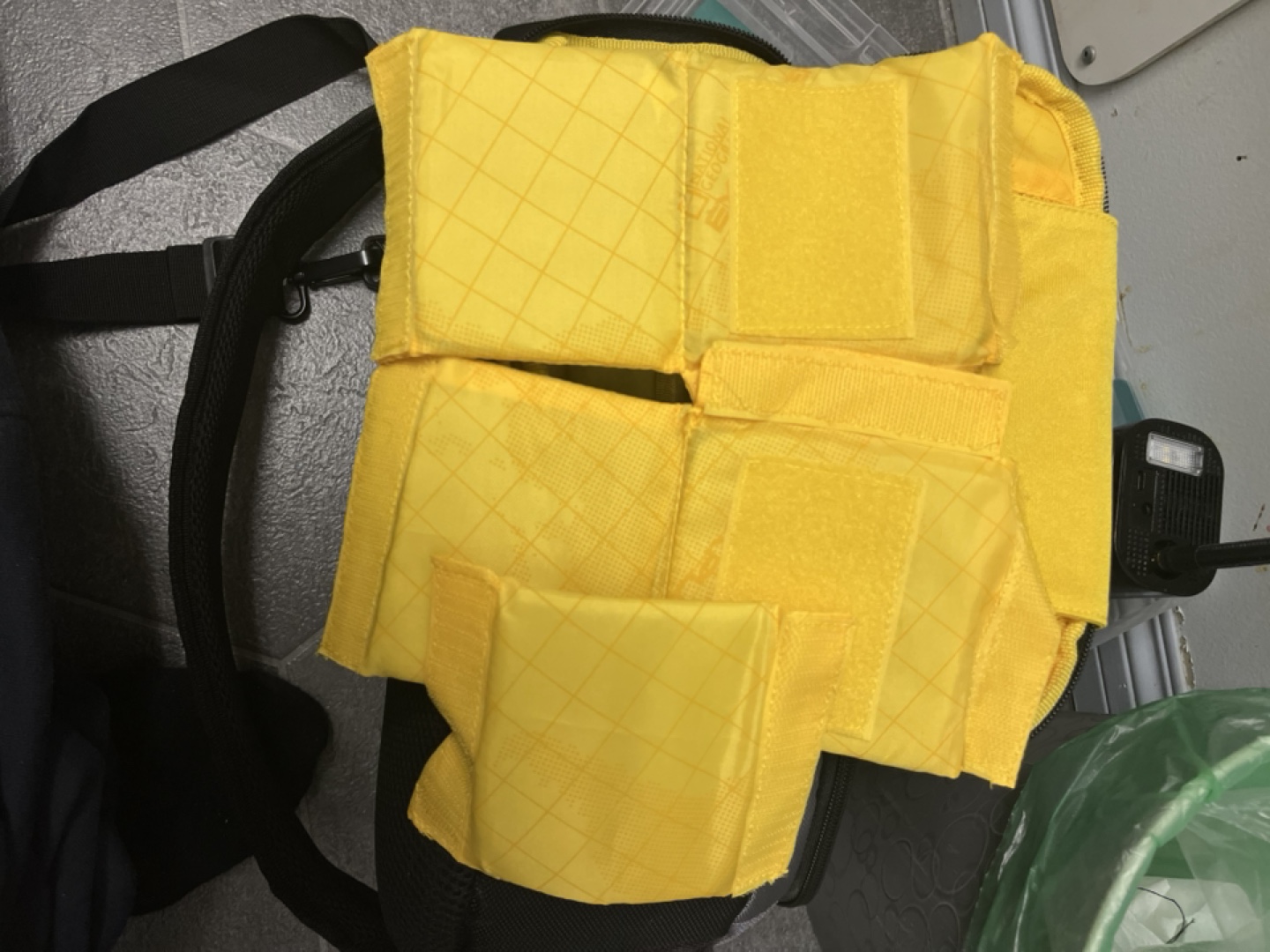 Yellow and Black Camera Bag - photo 2