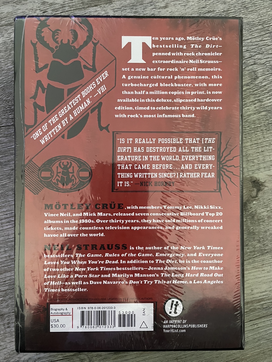 Mötley Crüe The Dirt Anniversary Edition Book - photo 4