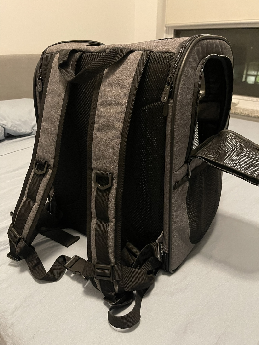 Pet Carrier Backpack - Grey - photo 4