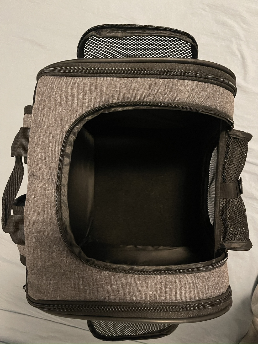 Pet Carrier Backpack - Grey - photo 5
