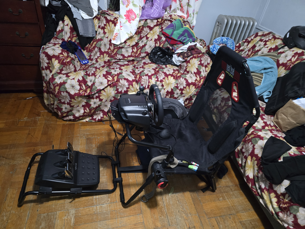 Playseat Evolution Gaming Chair with Wheel and Pedals