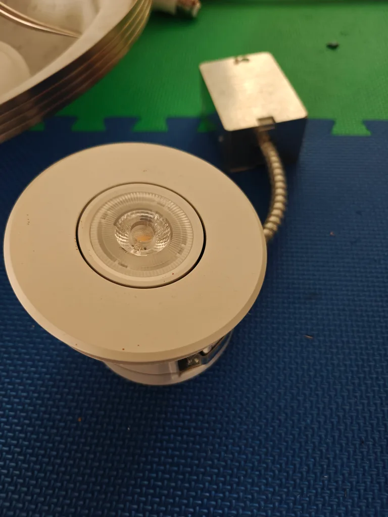 Modern Brushed Nickel LED Chandelier image indicator(5)