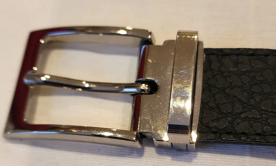 Bush Black Leather Belt image indicator(2)