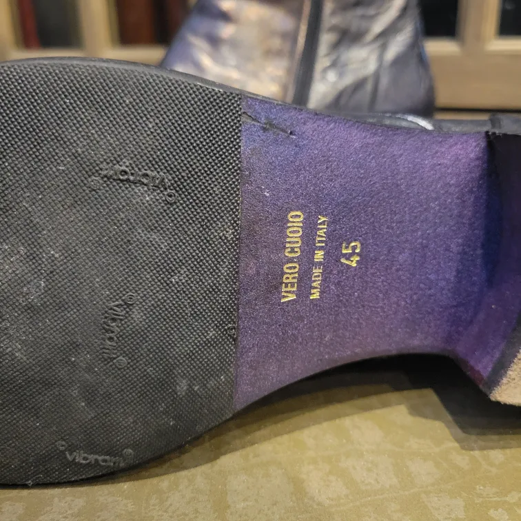 Jo Ghost Men's Leather Boots Size 45 image indicator(3)