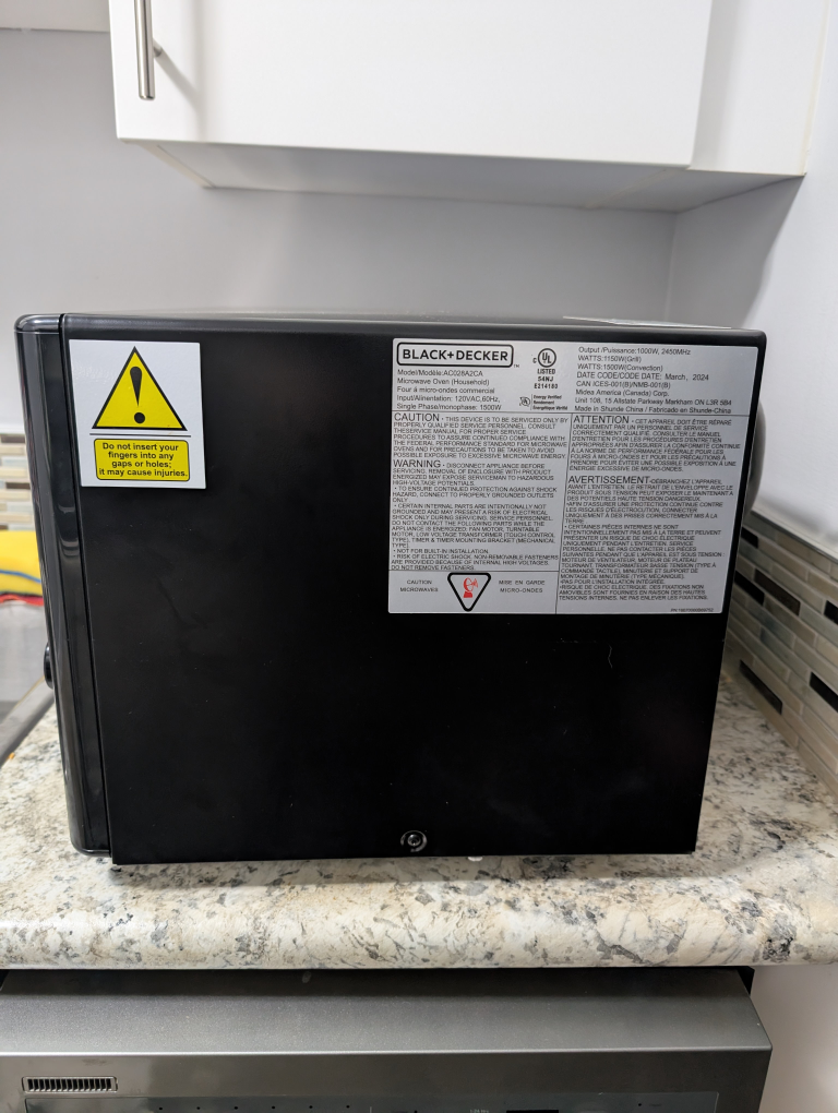Black + Decker Microwave - photo 4