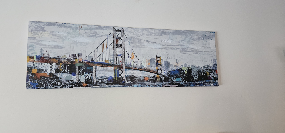 Large Golden Gate Bridge Canvas Wall Art