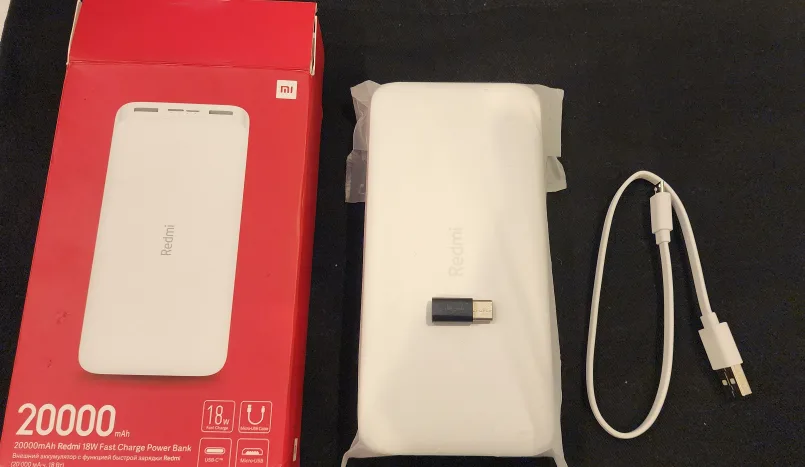 Xiaomi Redmi 20000mAh 18W Fast Charge Power Bank image indicator(8)
