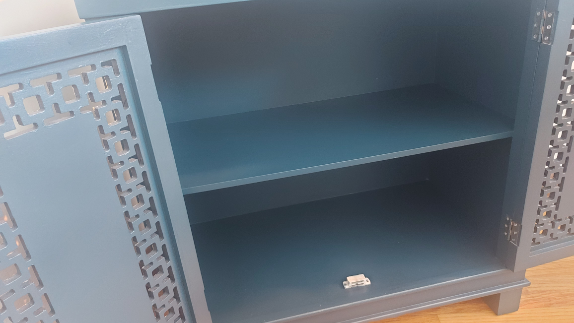 Gorgeous Teal & Gold Accent Cabinet - photo 2