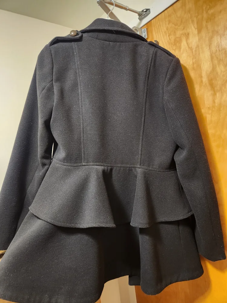 Rinascimento Black Peacoat Size L image indicator(2)