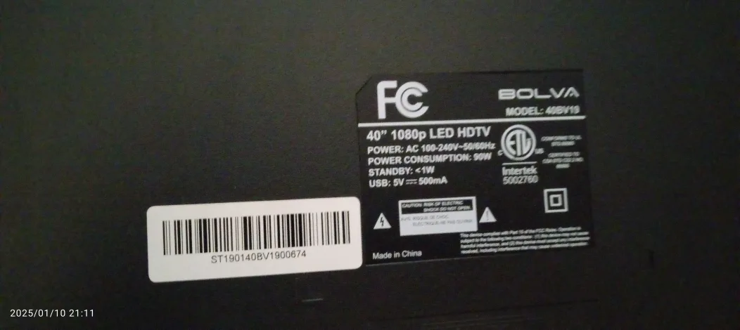 # FREECYCLE Bolva 40" LED HDTV Led backlights replacements image indicator(5)