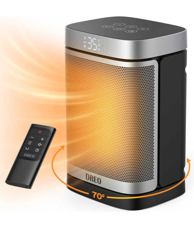 Dreo Oscillating Heater With Remote - photo 2