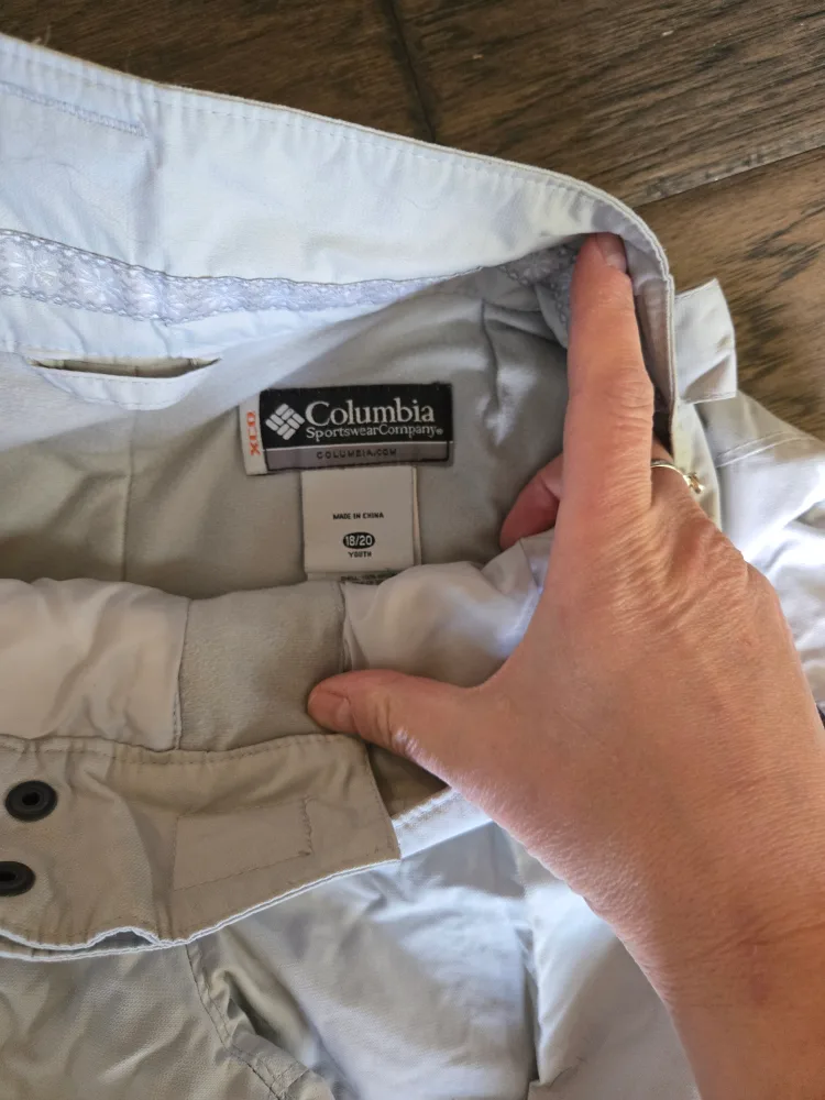 Columbia Youth Girls' Snow Pants Size 18/20 image indicator(3)