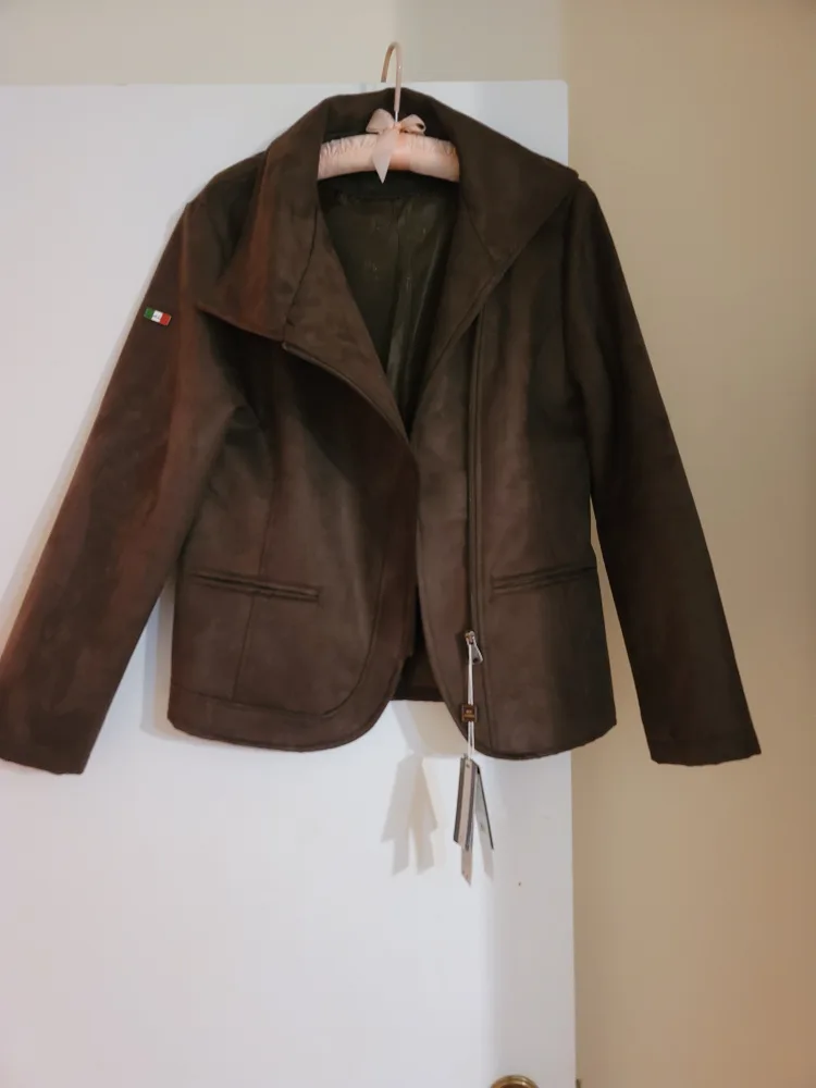 Botega Veneta BV Clothing Brown Suede Jacket image indicator(2)