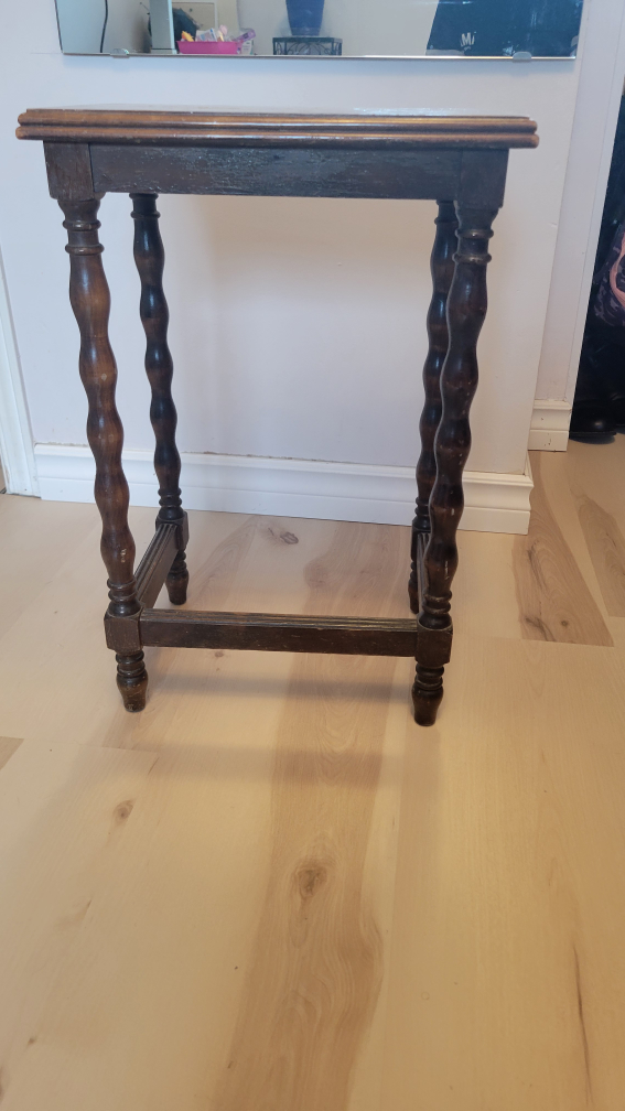 Vintage Wooden End Table