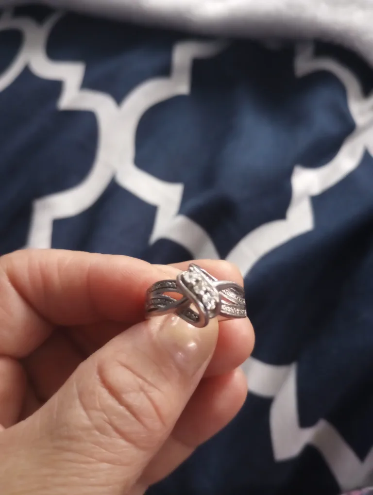Silver Diamond Ring thumbnail