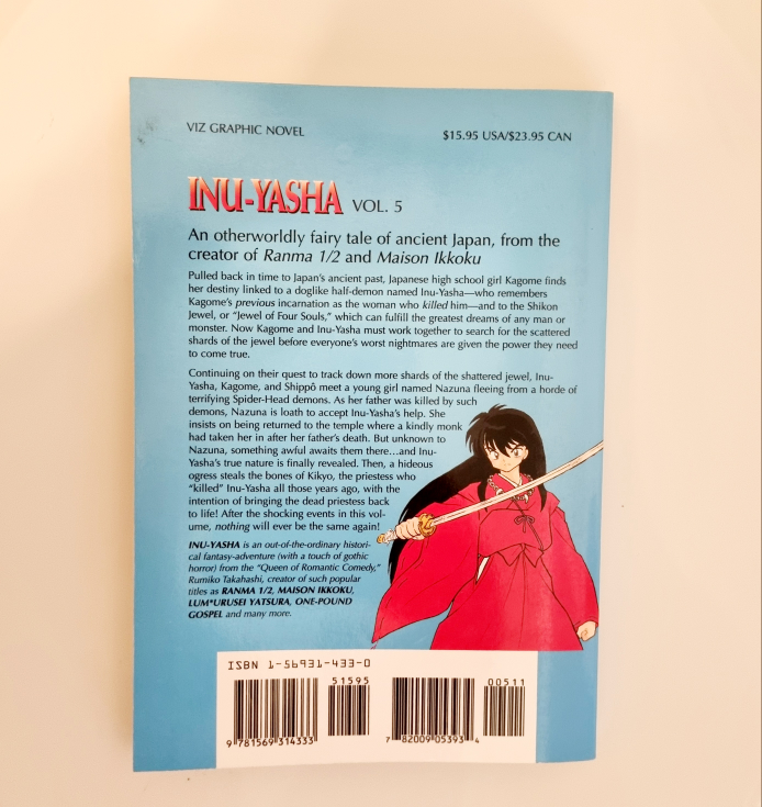 Inu-Yasha: A Feudal Fairy Tale Vol 5 by Rumiko Takahashi - photo 2