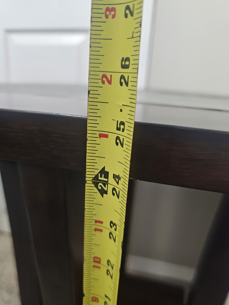 x2  Slate Top End Table - photo 2