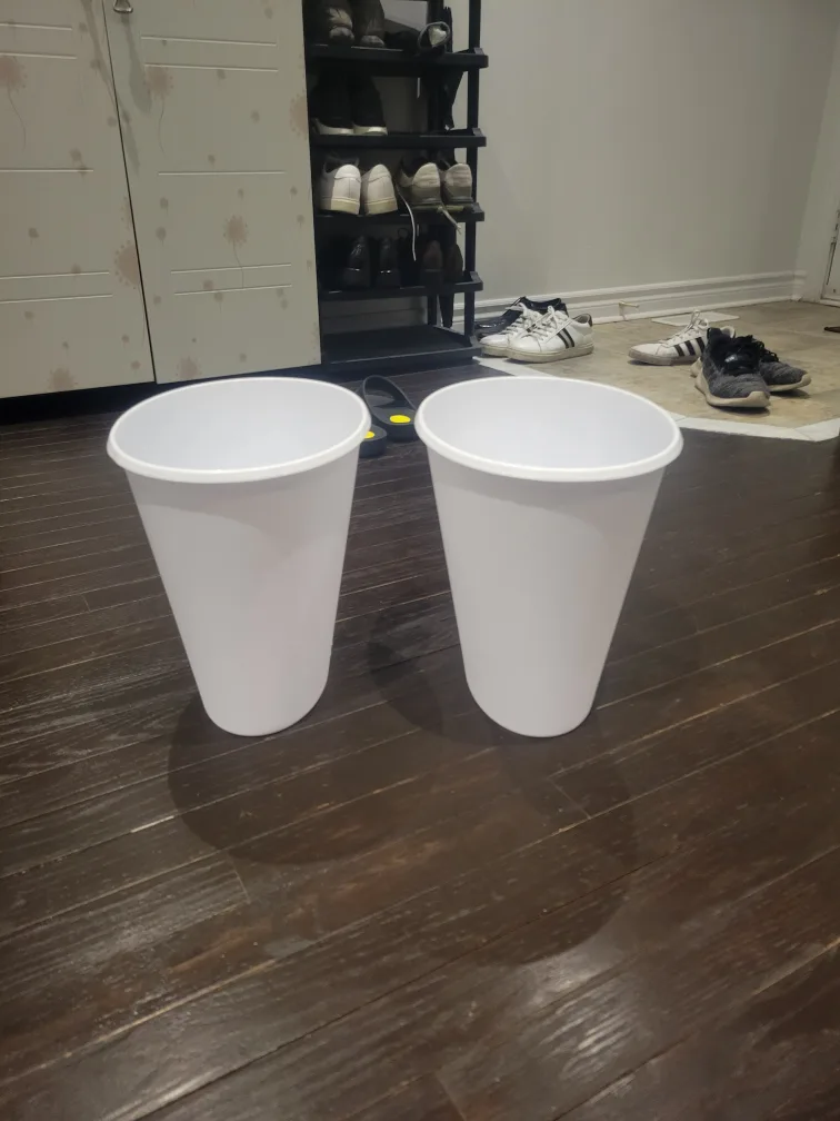 four new 9.5L garbage bin. image indicator(4)