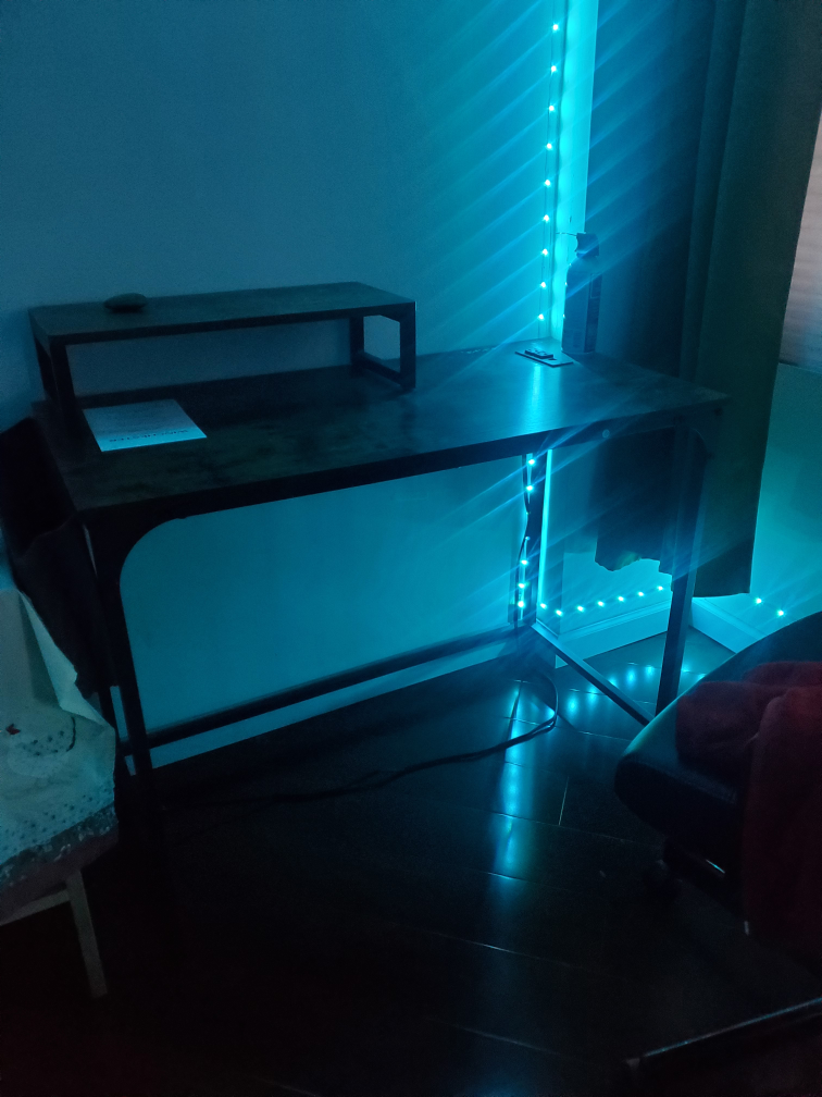 Computer Desk with Monitor Stand