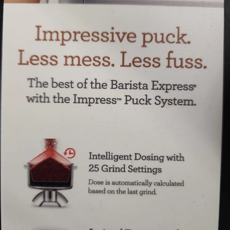 Breville Barista Express Impress Espresso Machine image indicator(4)