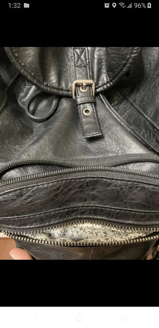 Leather Travel Bag Y2K image indicator(4)