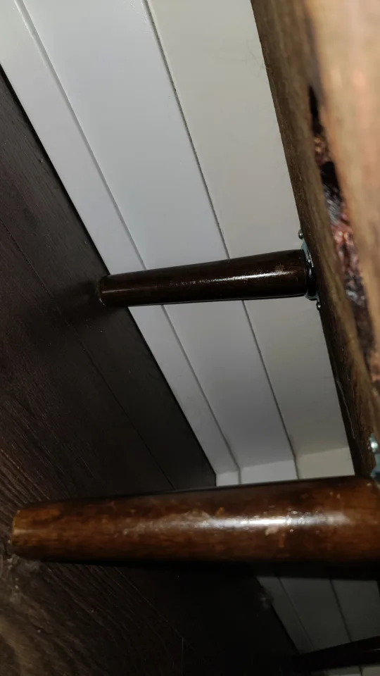 Live Egde Rustic Wooden TV Stand image indicator(7)