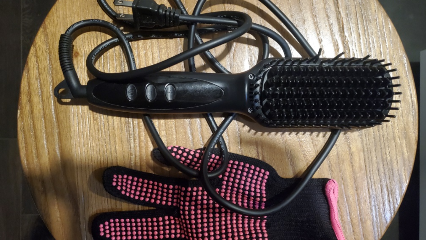 3-in-1 Power Straightener Brush - photo 2
