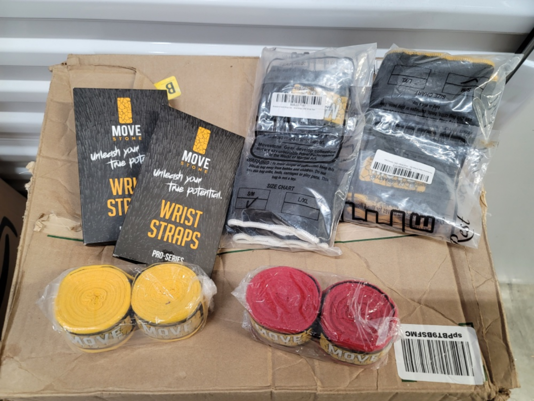 MoveStone 100x Boxing MMA Gloves & 200+ Wraps - photo 4