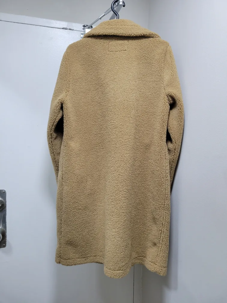 Michael Kors Teddy Coat - Large - Tan image indicator(2)