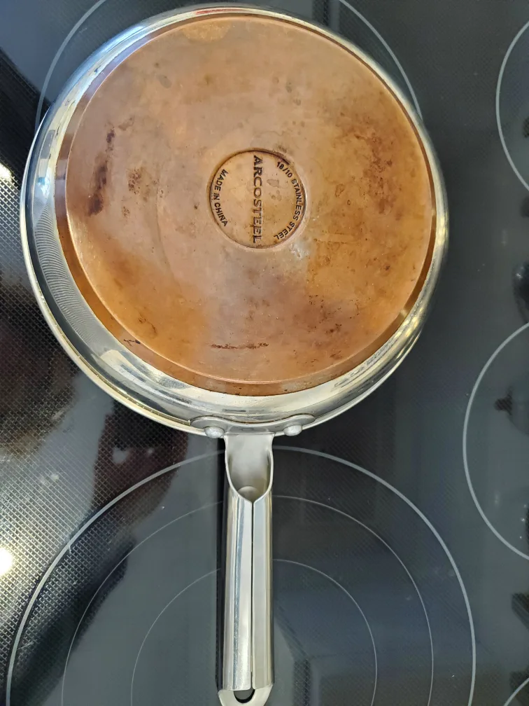 10-inch 18/10 Stainless Steel Frying Pan image indicator(3)