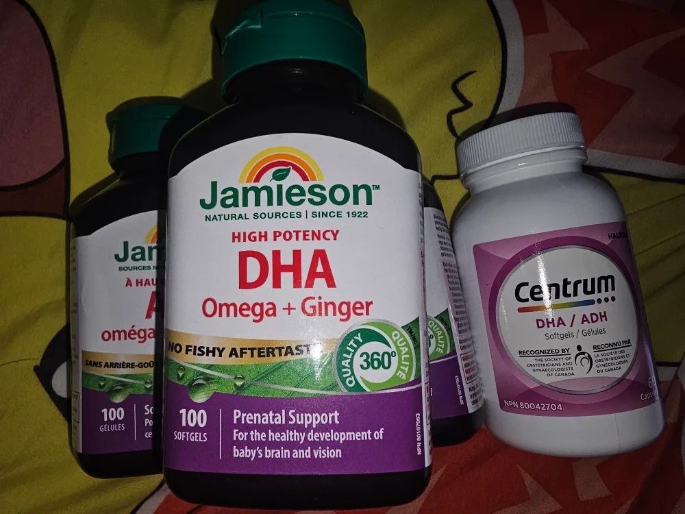 Jamieson DHA Omega + Ginger & Centrum DHA/ADH thumbnail