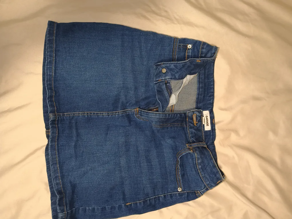 Garage Denim Mini Skirt image indicator(2)