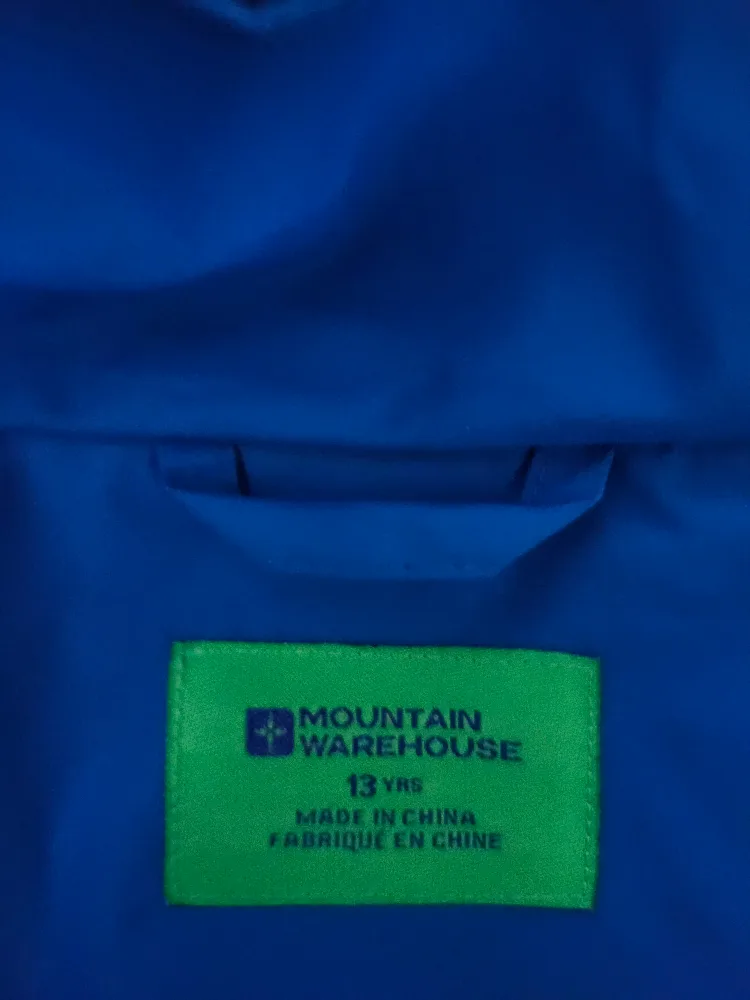 Mountain Warehouse Kids' Blue Jacket - Size 13 Years image indicator(2)
