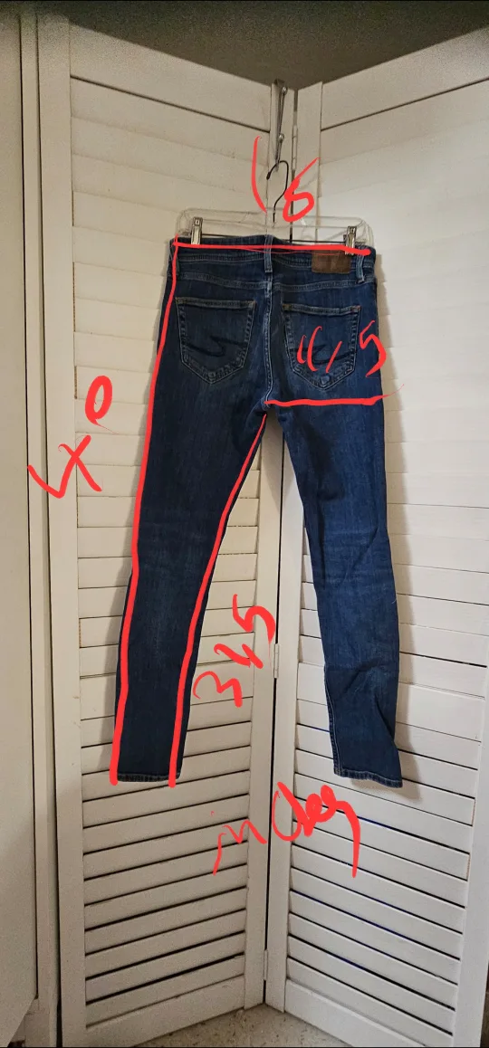 Stretchy Collins Jeans Size 6 Regular image indicator(4)