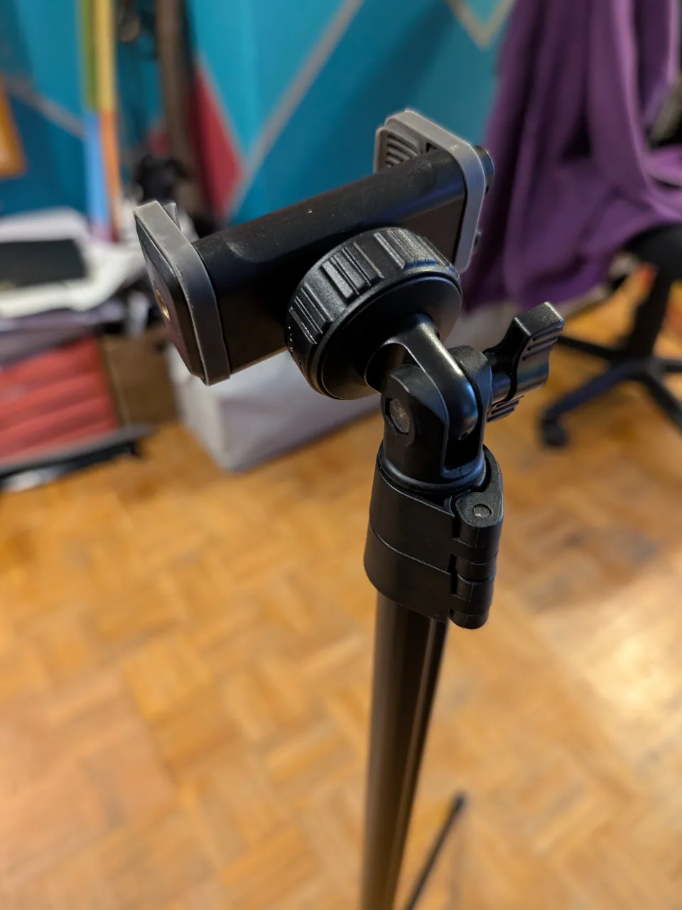 67'' Phone Tripod Stand & Selfie Stick Tripod image indicator(4)