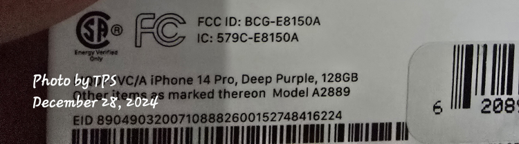 iPhone 14 Pro, Deep Purple, 128GB - photo 3
