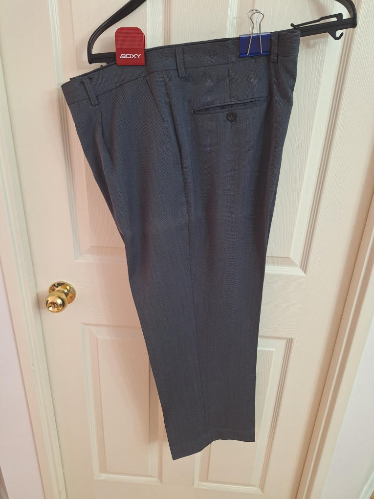 Men's Grey Dress Pants - Size 42x38 - photo 2