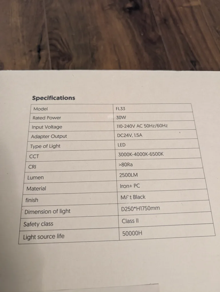 Super bright LED Floor Lamp image indicator(4)