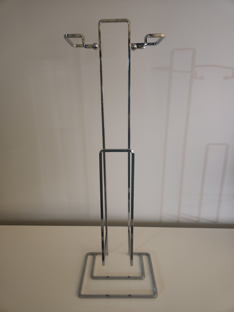 Chrome-plated Toilet Paper stand and holder