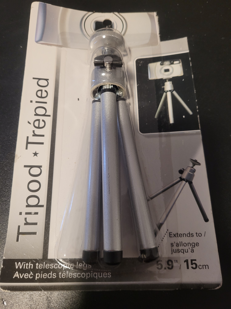 Mini Tripod with Telescopic Legs