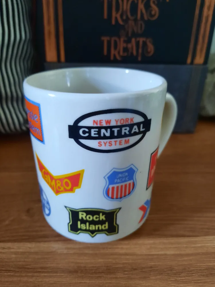 Vintage Railroad Mug image indicator(2)